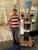 Life Size Nutcracker Statue