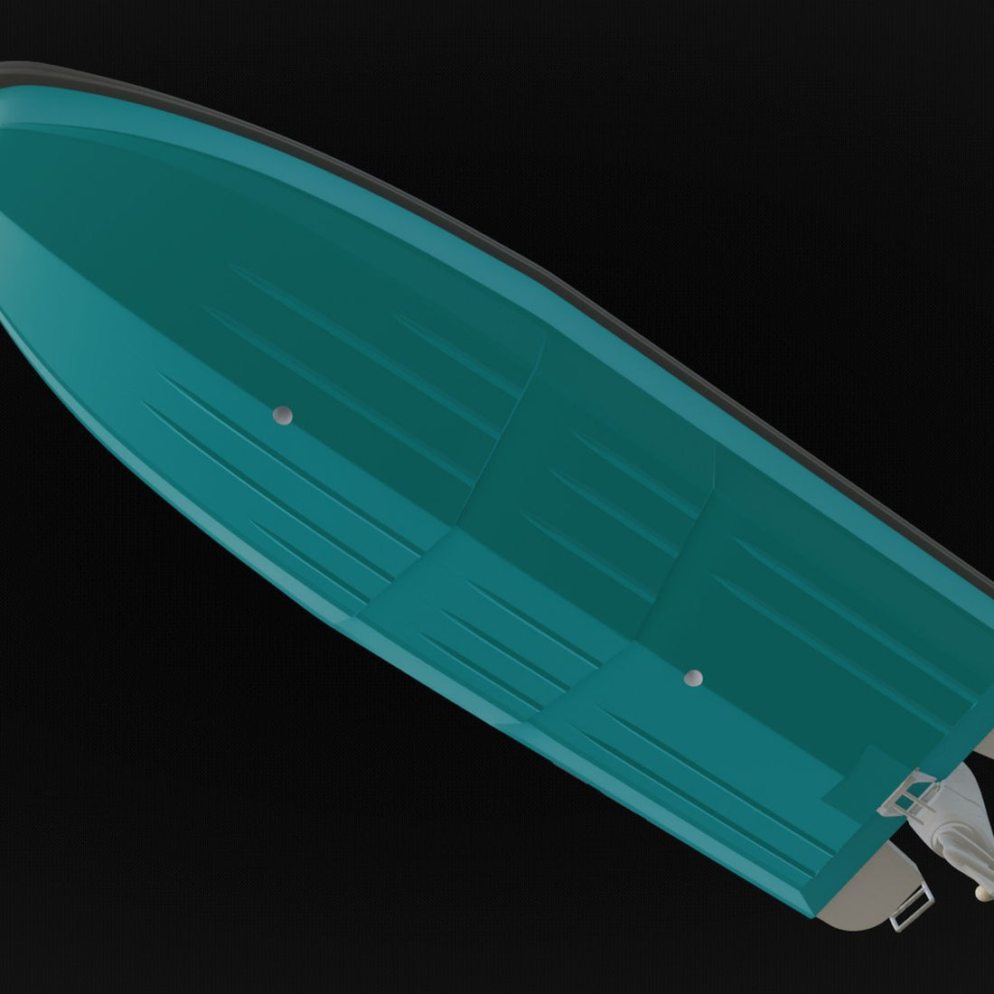 Cabin Cruiser Boat Model 3D Design File - view 1