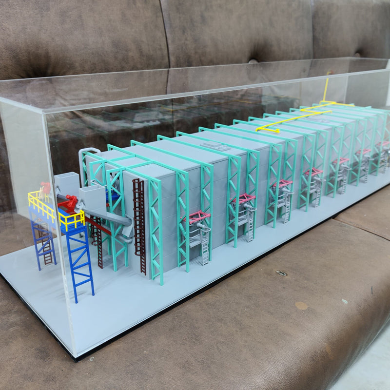 Biogas Plant Scale Model - Custom Industrial Process Model