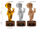 Child Innovation Award Figurine - 3D Printed Idea Trophy