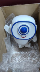 Friendly Mascot Robot Figure