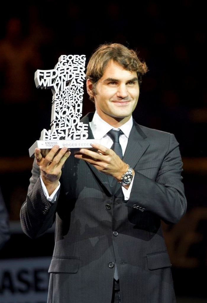 3D Typography Number Award - Word Sculpture Trophy