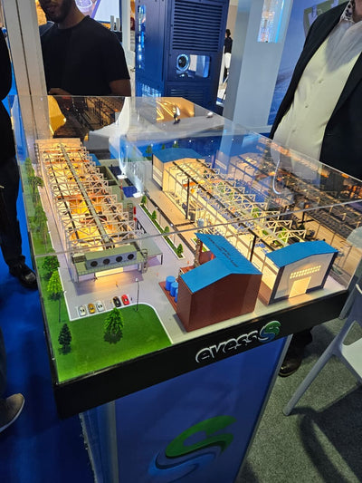 Electroplating Factory Scale Model