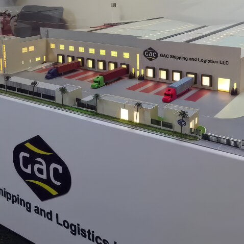 Logistics Warehouse Scale Model