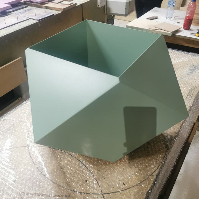 Custom Geometric Sculpture - Bold Modern Statement Art