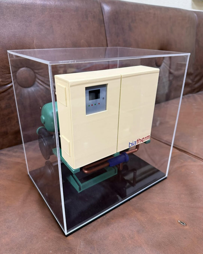 Industrial Water Cooled Chiller Unit Equipment Display Model