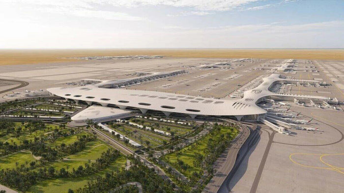Airport Terminal Scale Model - Custom Aviation Architectural Model