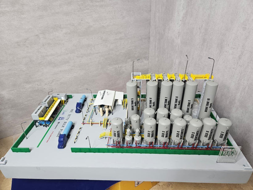 Oil & Gas Refinery Scale Model - Custom Process Plant Model