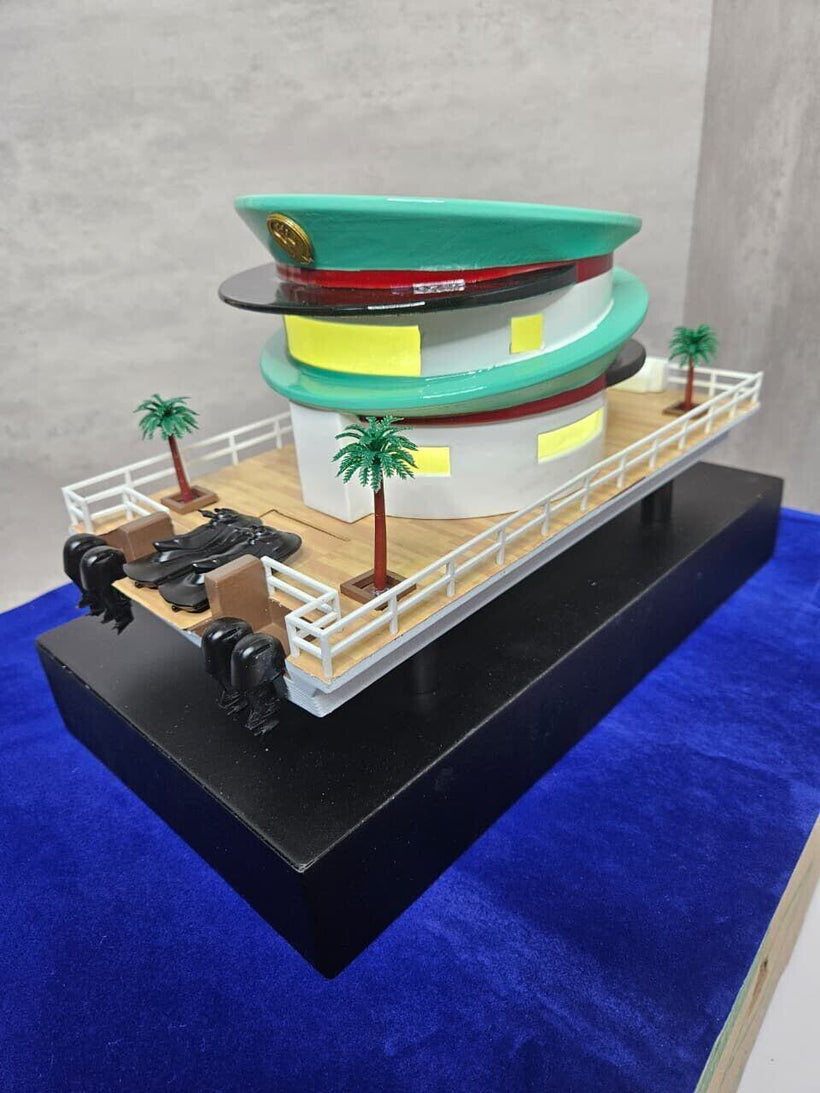 Concept Marine Station Model - Themed Architectural Model