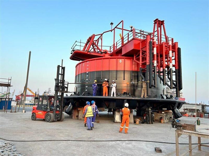 Single Buoy Mooring SBM Scale Model - Industrial Cased Replica