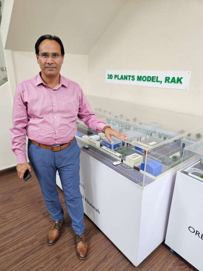 Chemical Starch Factory Master Model - Industrial Facility Model
