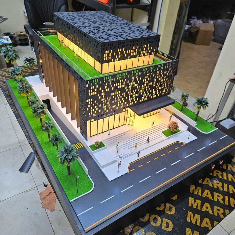G+2 Office Building Model