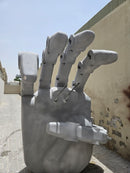 Giant Robotic Hand Sculpture