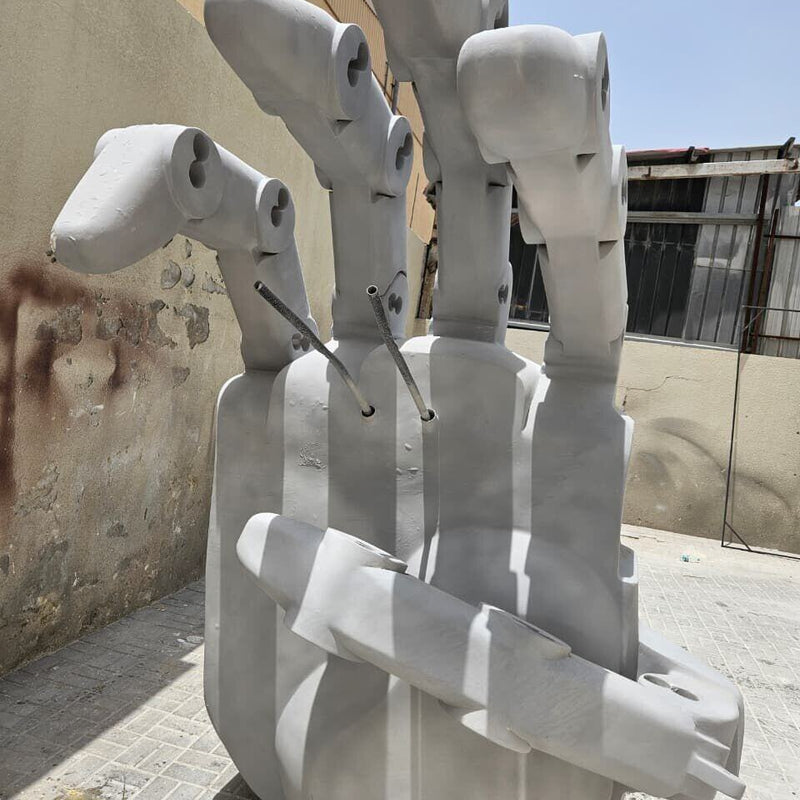 Giant Robotic Hand Sculpture