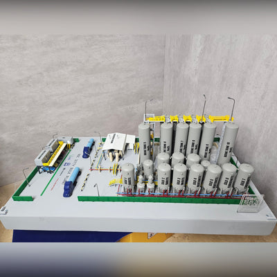 Custom Factory Plant Scaled Model