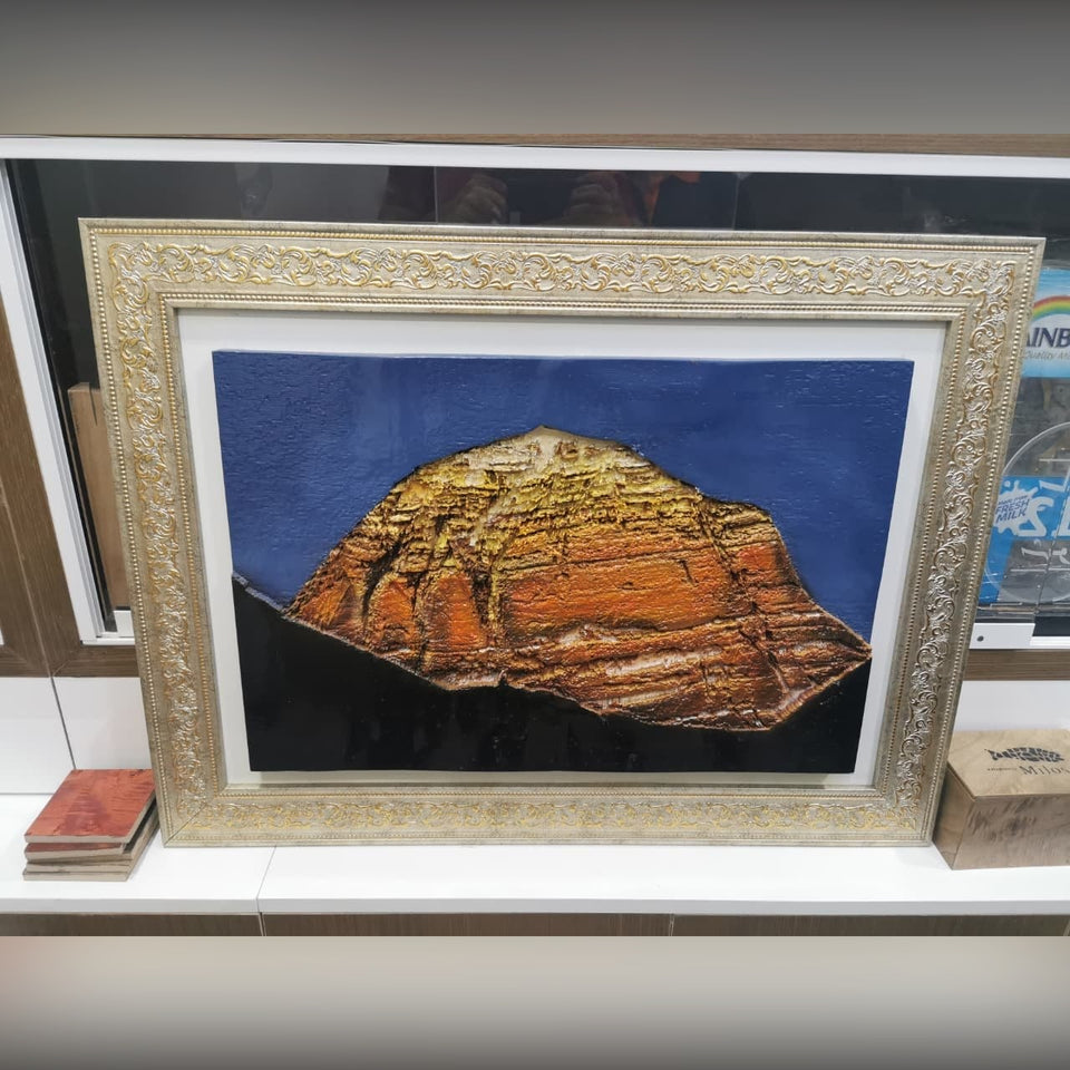 3D Mount Kailash Relief Wall Art