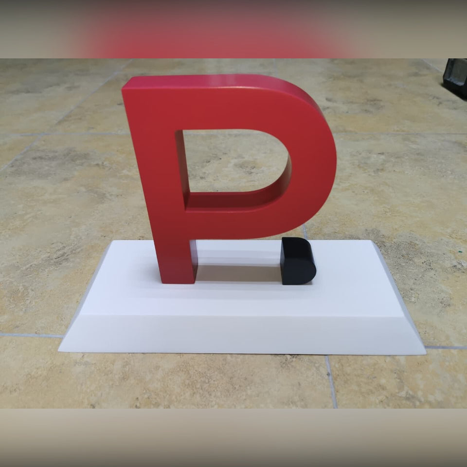 Custom 3D Logo Award