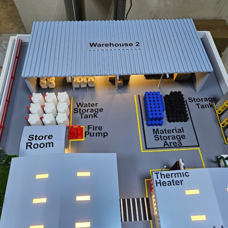 Industrial Facility Scale Model