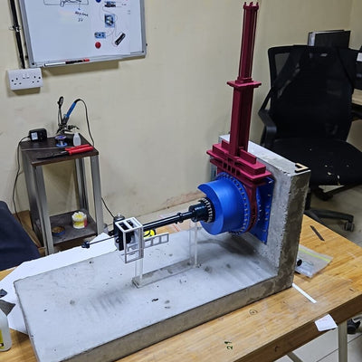 Technical Equipment Scale Model - Custom Industrial Replica