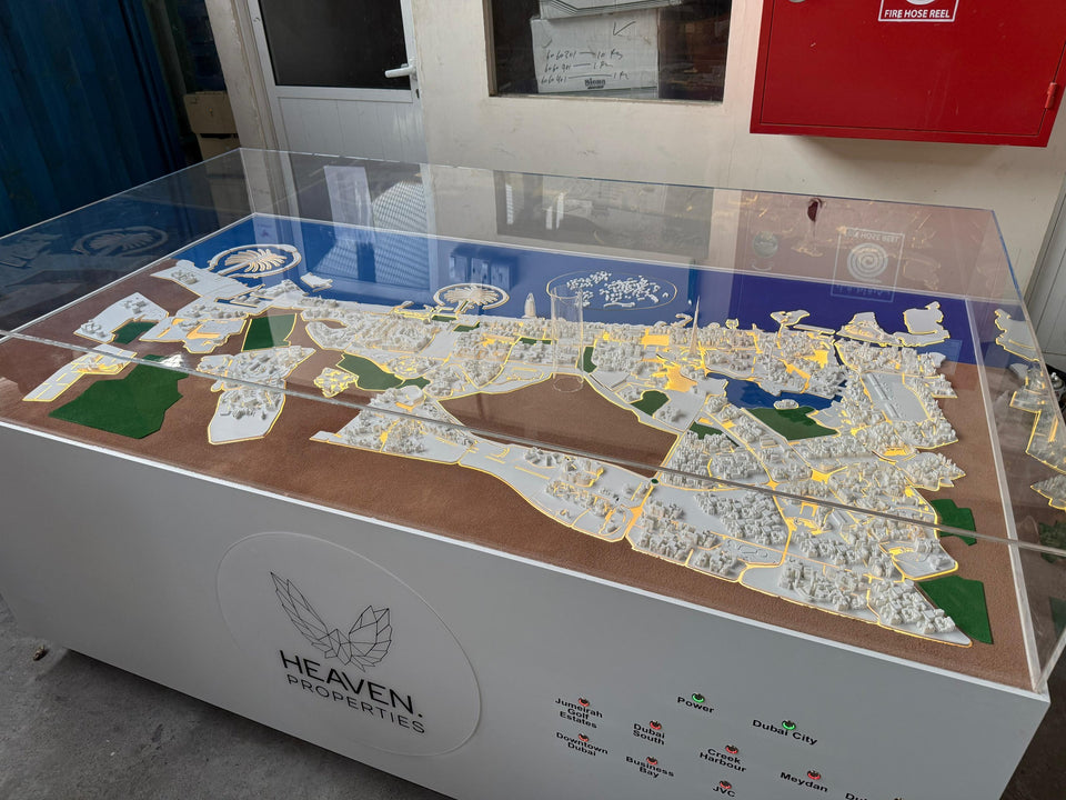 3D Interactive Dubai Map