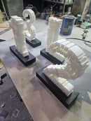 3D Typography Number Award