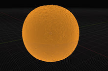 Moon 3D design file alternate view render