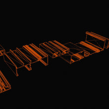 Curtain Wall Glazing Profile System 3D Design File - view 1