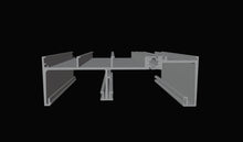 Curtain Wall Glazing Profile System 3D Design File - view 6
