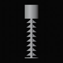 Spiral auger shaft 3D design file, centred main render