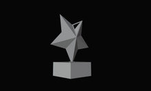 Star Award Trophy 3D Design File - view 7