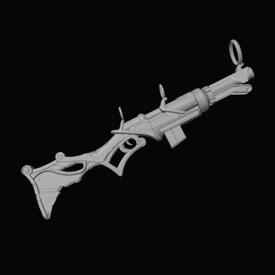 Prop Pistol Gun Display Model 3D Design File - view 1
