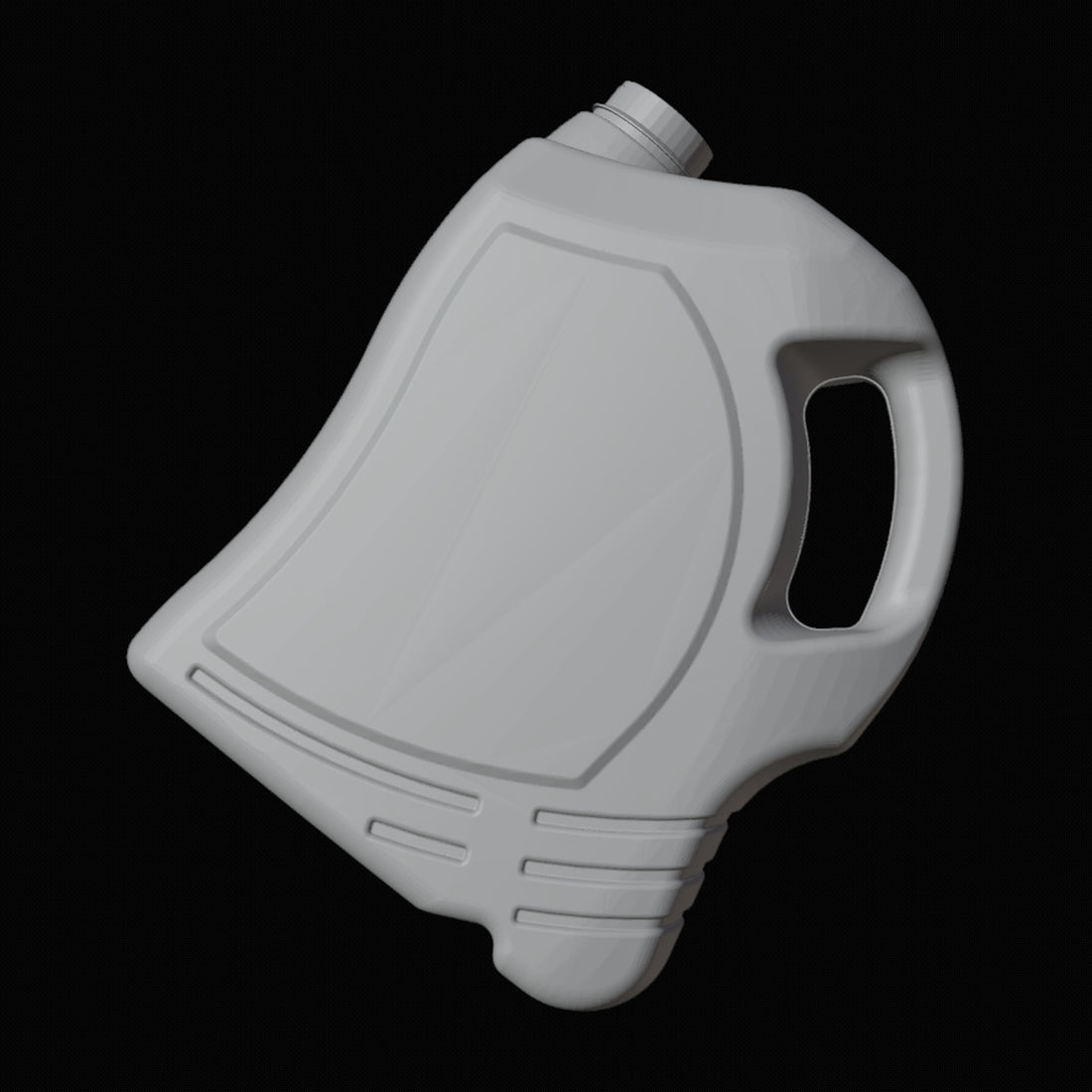 5 Litre Water Bottle 3D Design File - view 1