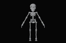 Skeleton Figurine 3D Design File - view 3