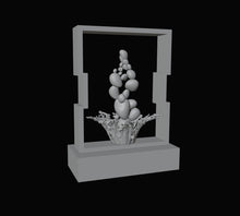 Water Splash Trophy 3D Design File - view 2