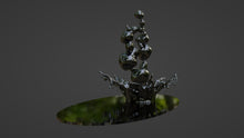 Water Splash Trophy 3D Design File - view 3