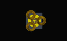 Abstract Flame Award Trophy 3D Design File - view 3