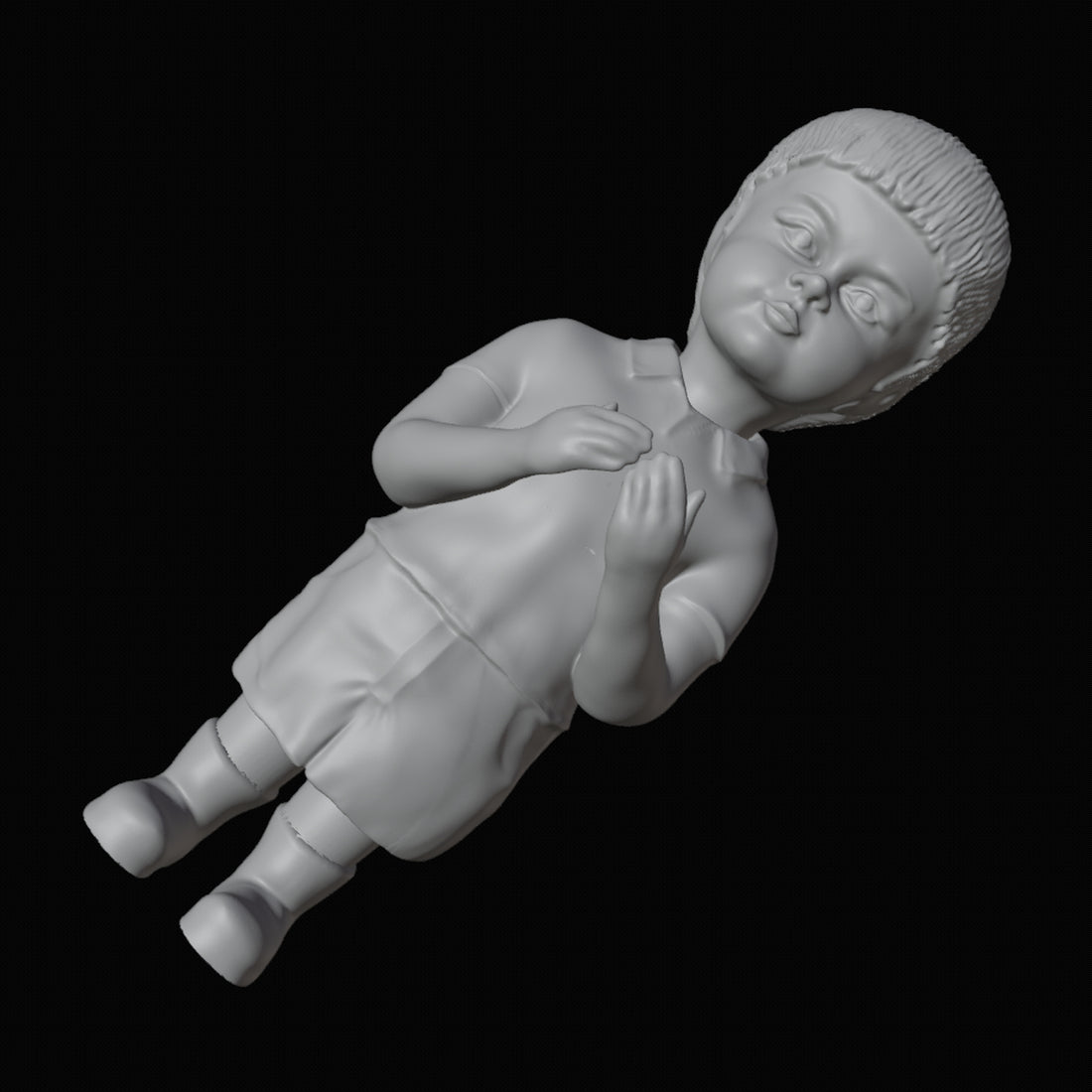 Toddler Figurine 3D Design File - view 1