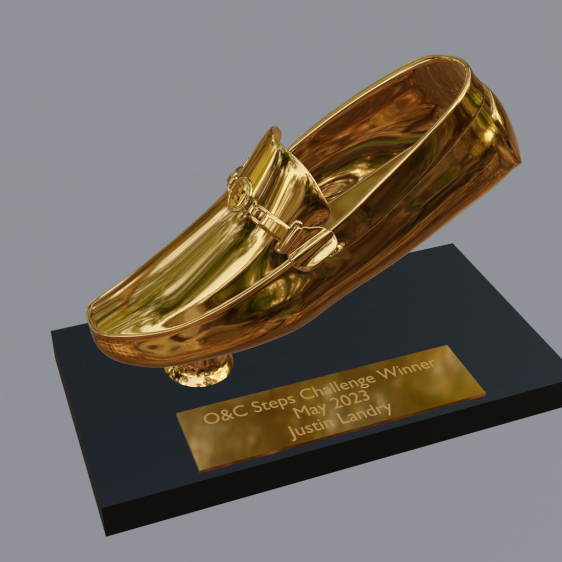 Golden Loafer 3D Design File - view 1