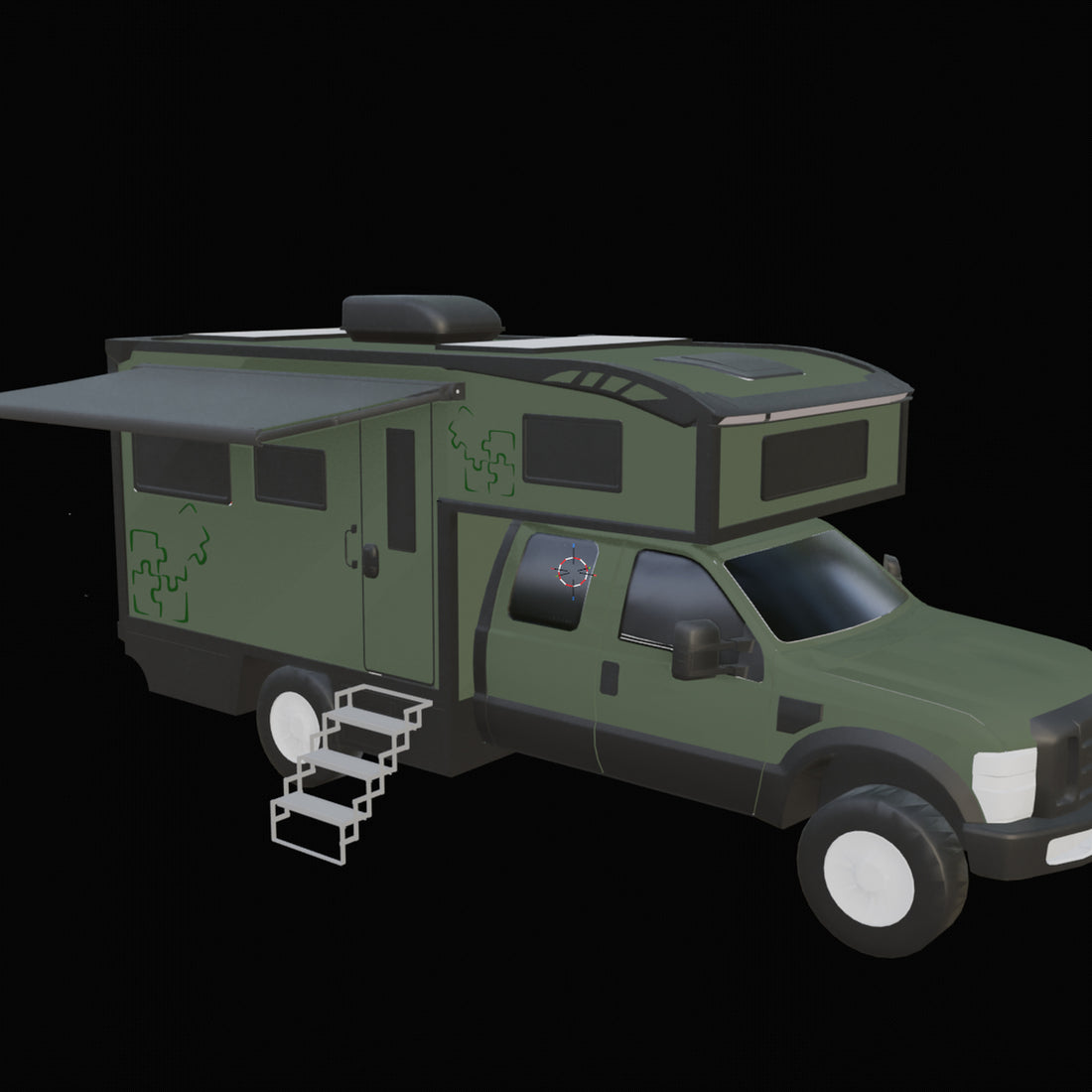 Motorhome Model 3D Design File - view 1