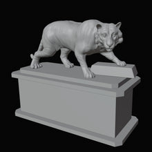 Tiger Figurine 3D Design File - view 1