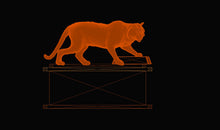 Tiger Figurine 3D Design File - view 2