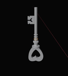 Decorative Keys Set 3D Design File - view 3