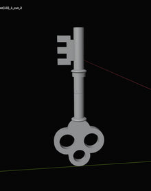 Decorative Keys Set 3D Design File - view 4