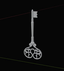 Decorative Keys Set 3D Design File - view 7