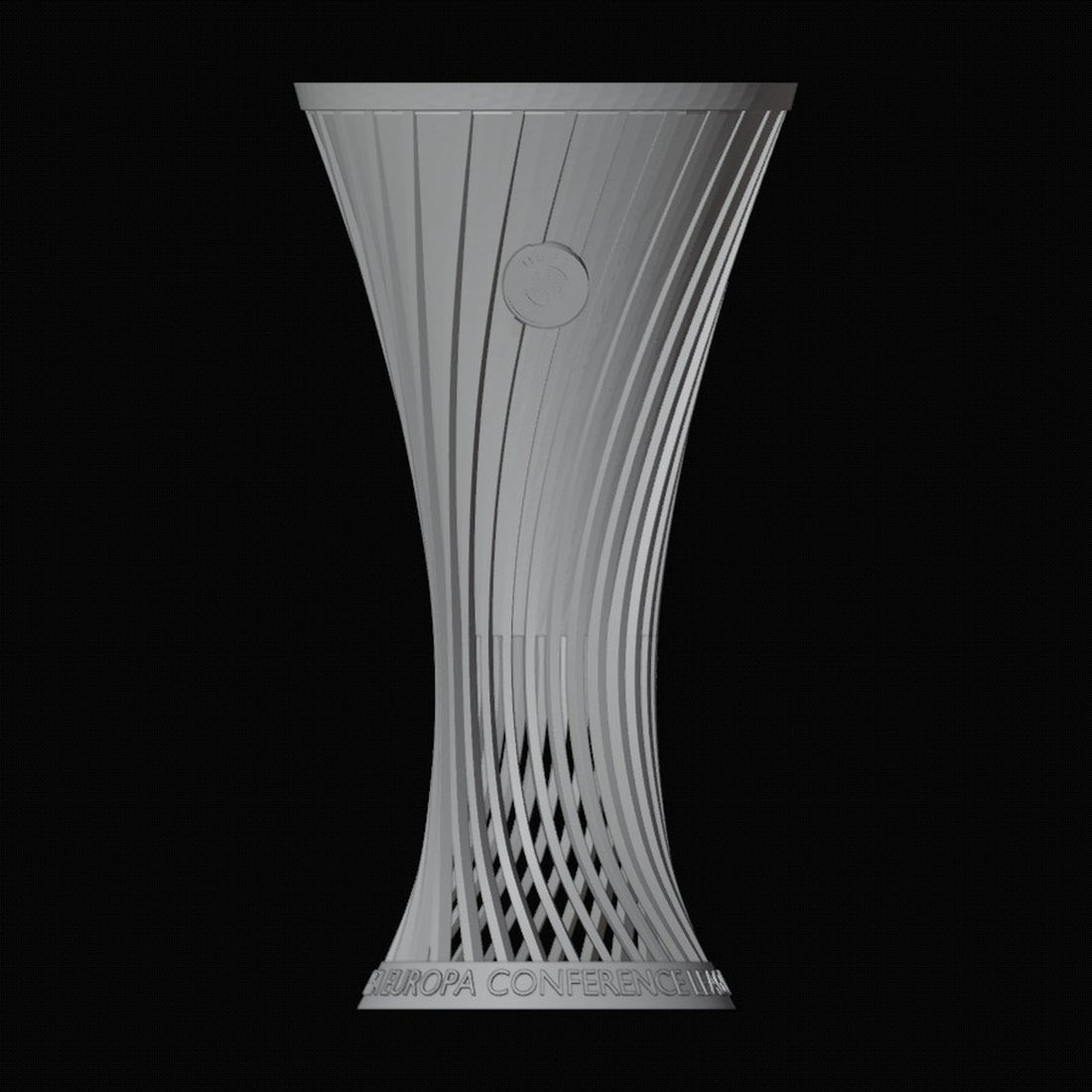 UEFA Europa Cup Trophy 3D Design File - view 1