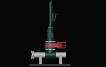 Pipe Model Line Stopping & Hot Tapping 3D Design File - view 2
