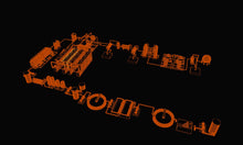 Hydrogen Power Plant Model 3D Design File - view 2
