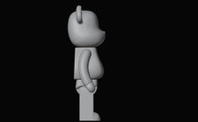 Bearbrick Figurine 3D Design File - view 4