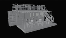 Shipping Container Cafe 3D Design File - view 3