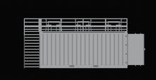 Shipping Container Cafe 3D Design File - view 6